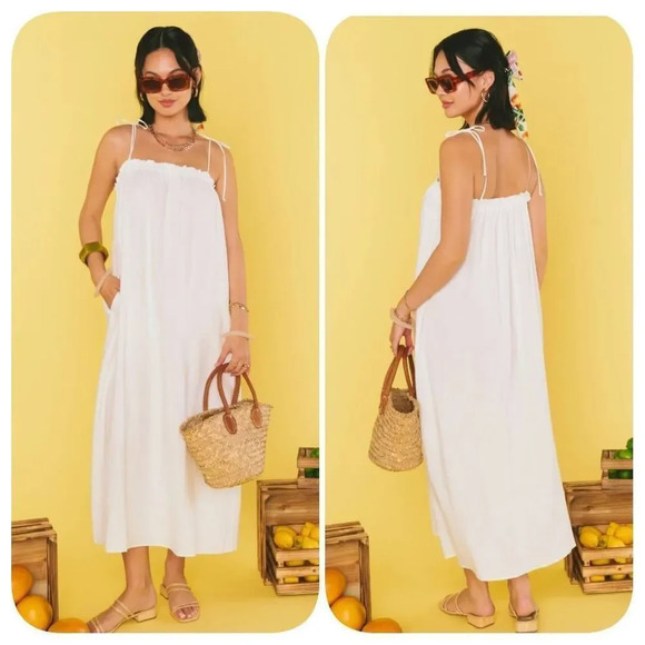 Show Me Your MuMu Angel Maxi Dress Sz M - Picture 1 of 10